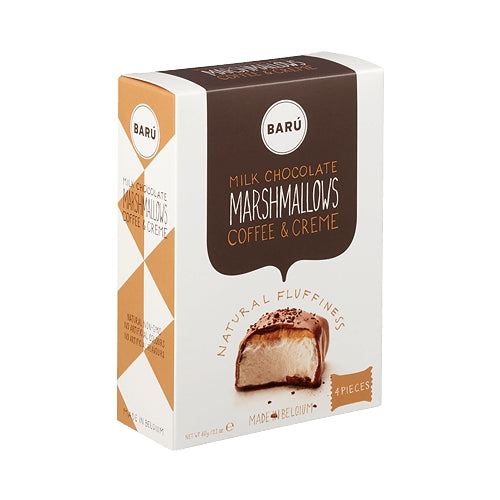 Marshmallows v mliečnej čokoláde s kávou